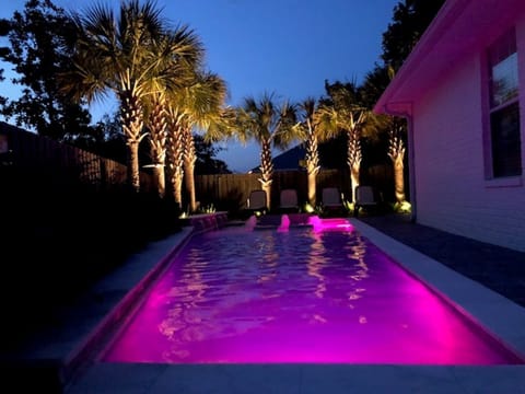 Pool Light Show