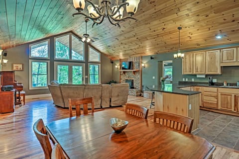 Bryson City Vacation Rental Home | 3BR | 2BA | 1,680 Sq Ft | Stairs Required