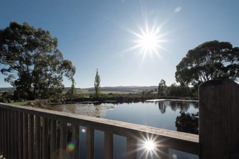 Take in the tranquil setting whilst overlooking the beautiful lake
