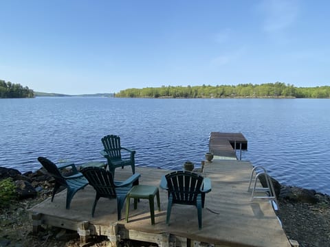 Lakeside private dock