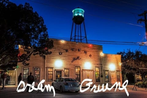 Make First Call at Gruene Hall! 10 min walking distance from our digs!
