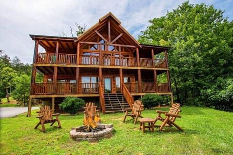 Huge private front yard for family and friends to connect over a warm fire. 