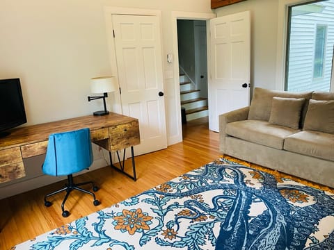 Office with pullout sofa