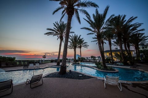 Sunset Pool at Dusk