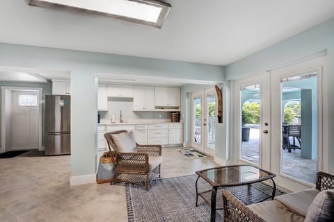 Lower level living space