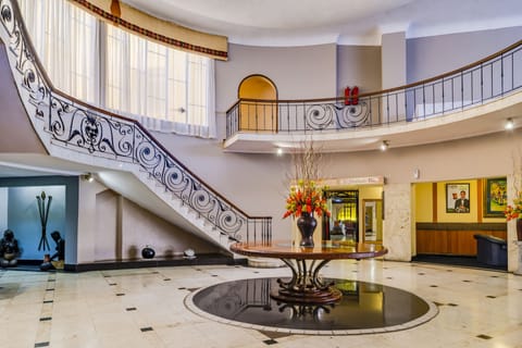 Interior entrance