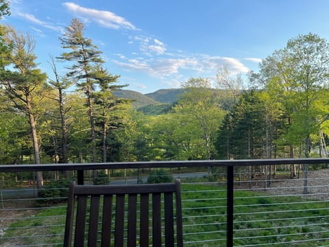  View of Cadillac, Dorr and Kebo from the deck