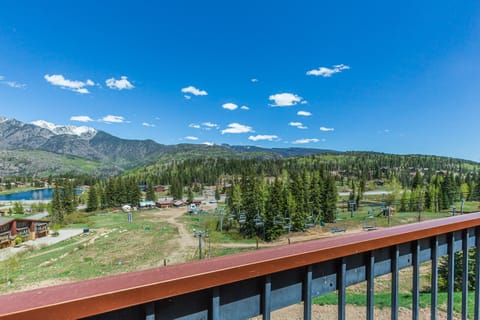 Balcony View - Balcony view of mountains and Purgatory Resort Lift 7