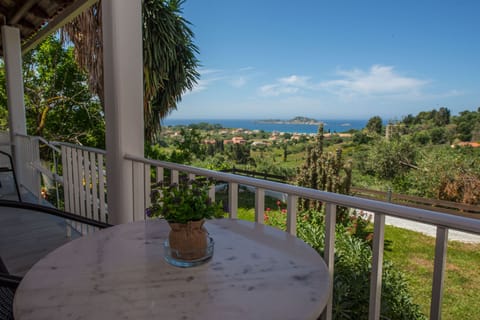 Nicoles House 2 Arillas Corfu Balcony