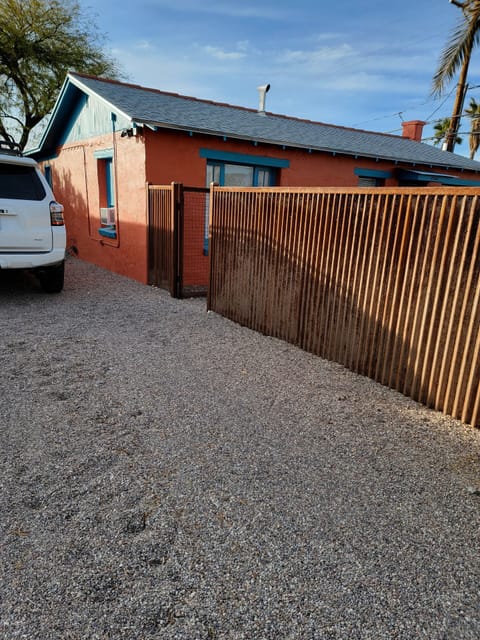 Parking has long drive for two back to back cars as well as parking out front