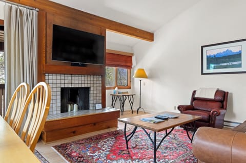 Living Room - Please note the fireplace is not functional