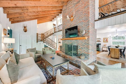 Highlands Vacation Rental | 3BR | 2BA | 2,500 Sq Ft | Stairs Required