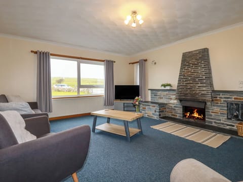 Cottage | Living area | Fireplace