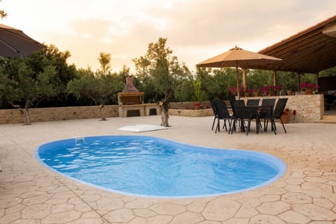 Dive into the inviting ambiance of the swimming pool area