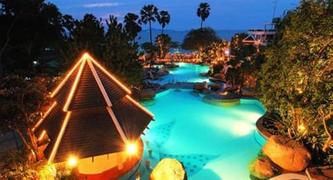 Outdoor pool, open 7:00 AM to 9:00 PM, sun loungers