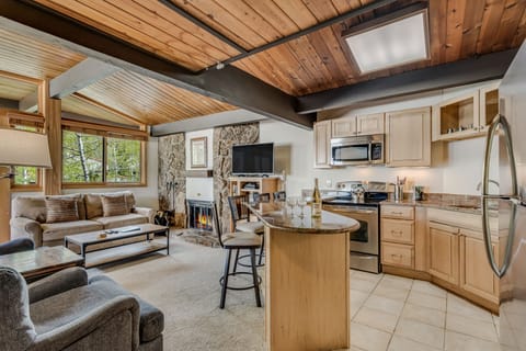 Living room off of kitchen