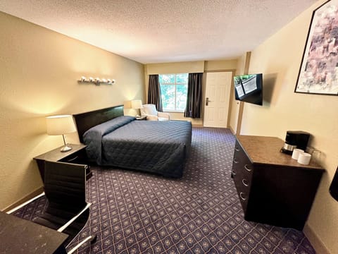 Standard Room, 1 Queen Bed | Desk, soundproofing, iron/ironing board, free WiFi