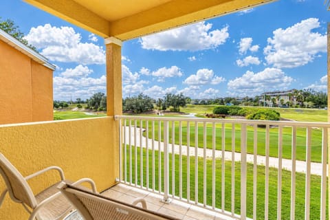 Enticing Golf Course views from King Master Bedroom Private Balcony