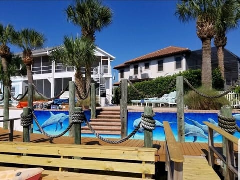 Back of home - view from dock