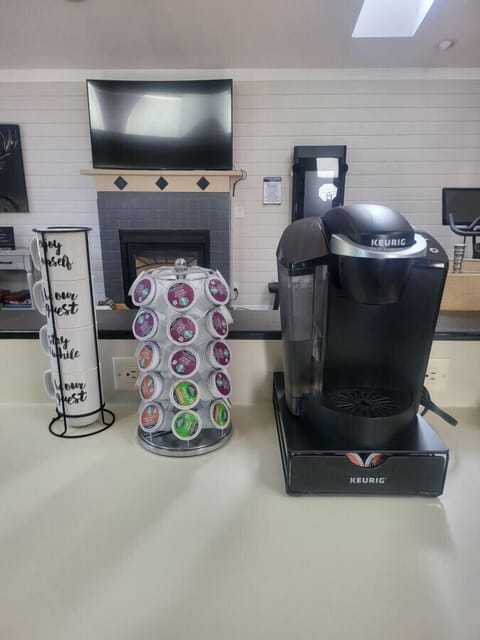 Keriug with premium coffee provided