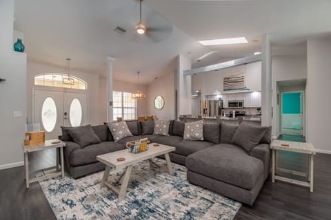 SUPER comfy sectional!