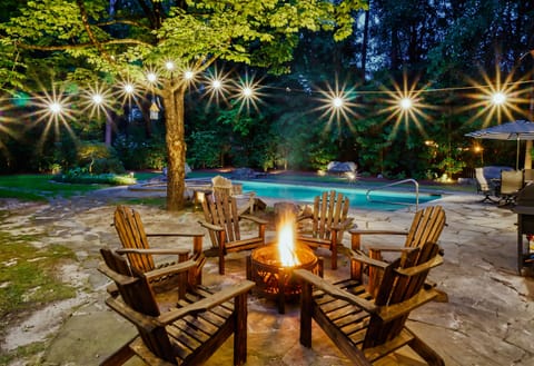 The Enchanted Escape features three unique residences, ideal for groups seeking both shared and private spaces.