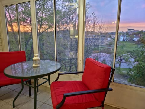 Enjoy the beautiful view of the Thousand Hills Golf Course.