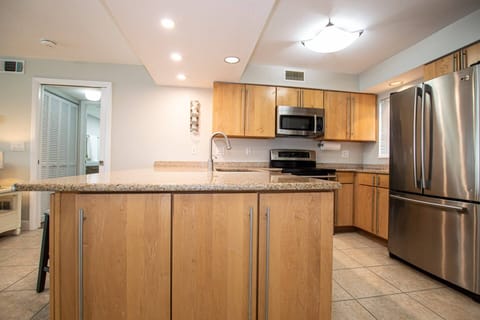 Kitchen with space at the island for helpers!