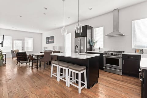 Open-concept kitchen perfect for entertaining