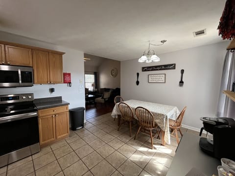 Eat-in kitchen open to great room