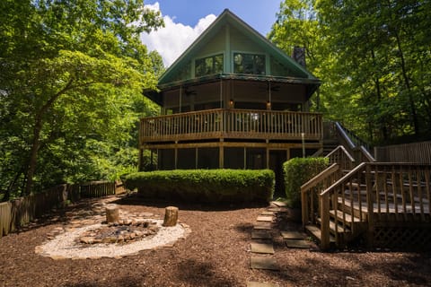 Firepit and Deck