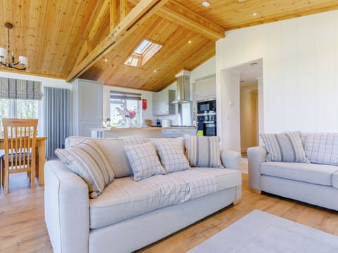 Living area | Nanny Goat Lodge - Chadwick Bank Holiday Lodges, Chadwick, near Worcester