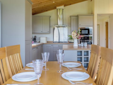 Dining Area | Nanny Goat Lodge - Chadwick Bank Holiday Lodges, Chadwick, near Worcester