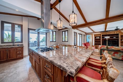 Surfside Gecko - Large Oceanfront Villa with Pool, Close to Village (5298)