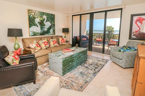 St. Augustine Ocean Front Rentals Living Room