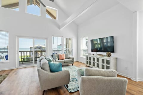 This is the main living room area of the home