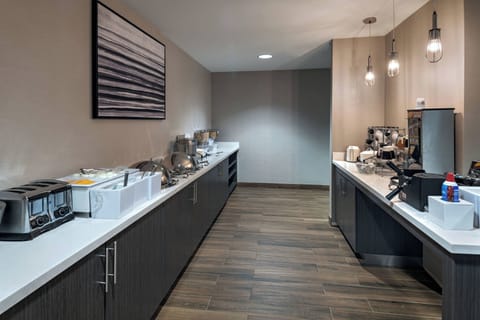 Free daily self-serve breakfast