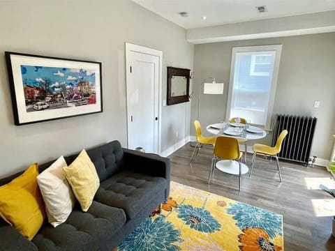 Open floor plan is perfect for unwinding in the evenings. 