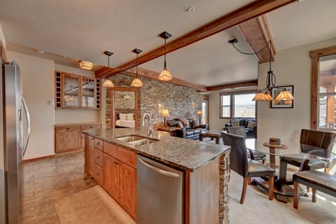 Condo, 2 Bedrooms | Private kitchen | Fridge, microwave, oven, coffee/tea maker
