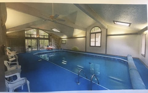 Heated indoor pool