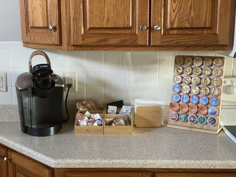 Complimentary coffee bar!