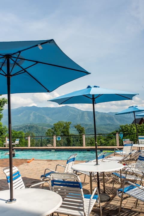 Chalet Village North Clubhouse pool view