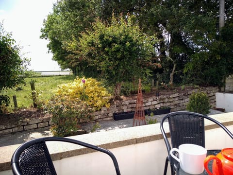 View from rear patio