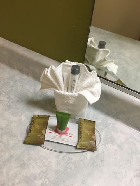 Standard Room, 1 Queen Bed, Non-Smoking, Street View (Includes 1 Parking Space) | Bathroom | Hydromassage showerhead, designer toiletries, hair dryer, soap