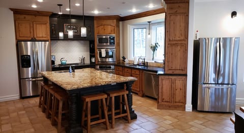 Main Floor Kitchen - 2 Fridges