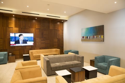 Lobby sitting area