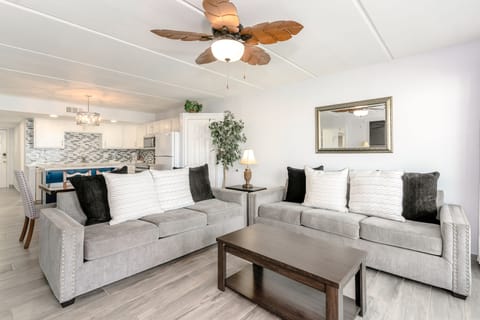 Come in and relax in our homey living area. 