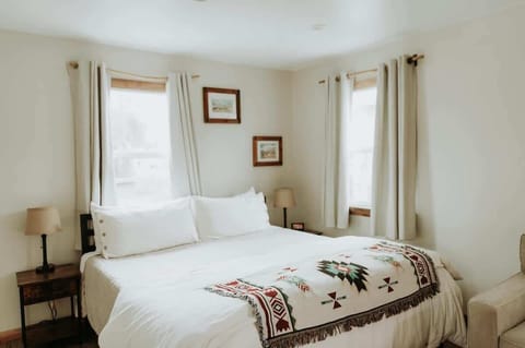 Your clean and cozy king bed to relax in