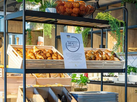 Daily to-go breakfast for a fee