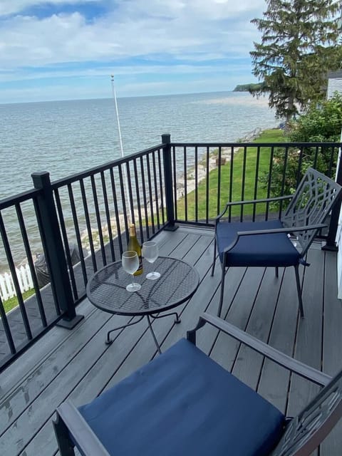 The view from the deck
